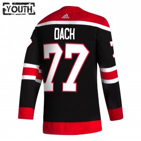 Chicago Blackhawks Kirby Dach 17 2020-21 Reverse Retro Authentic Shirt - Kinderen